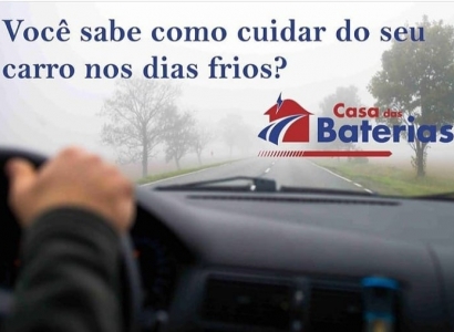 Cuidados com a bateria automotiva no inverno